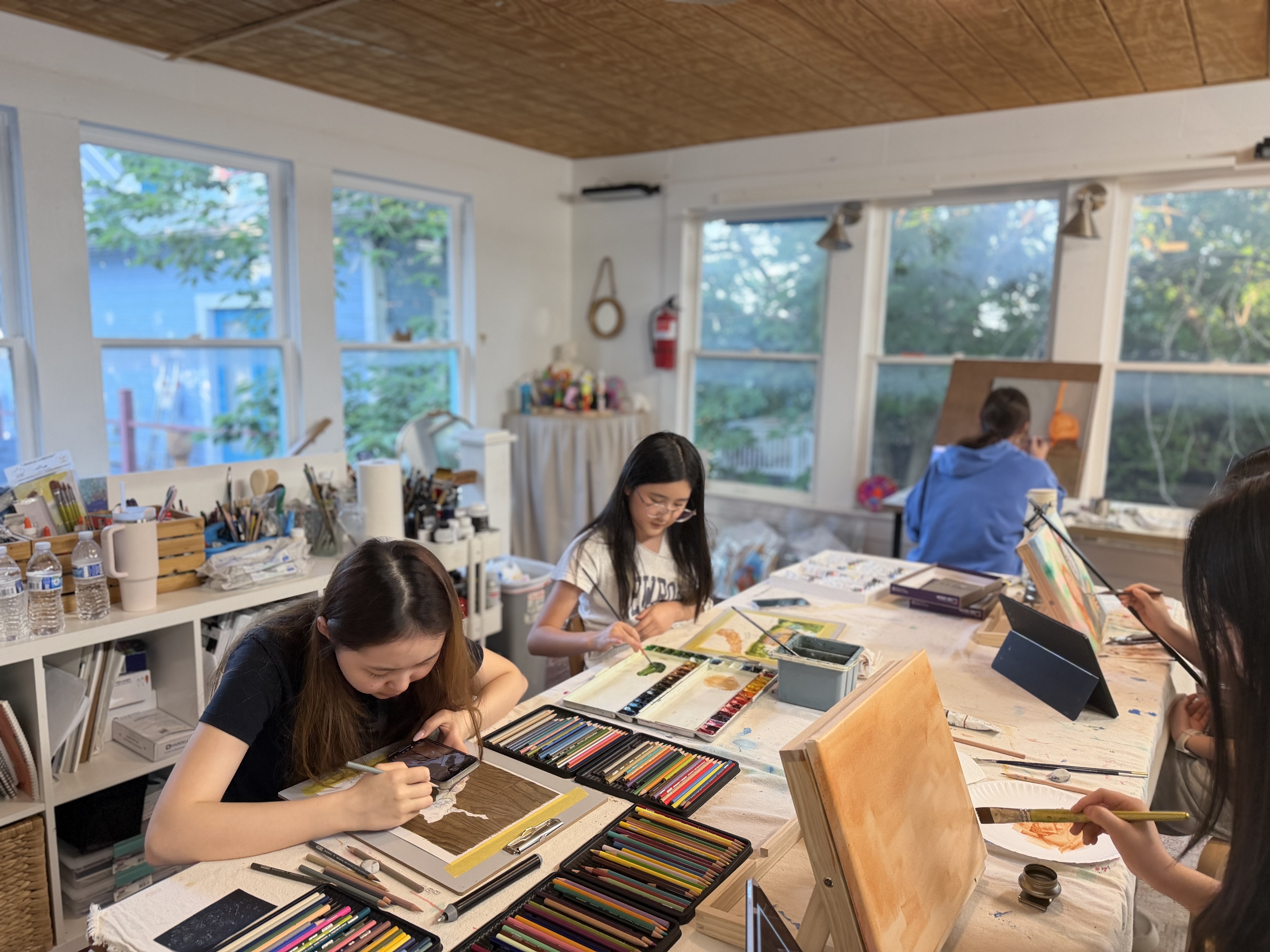 3_WedMorning* Homeschool Art Enrichment Program (10.30 -Noon) *Ages 10-15 (Daart Studios:$200/month)  * Starts Aug 19th  2026 *