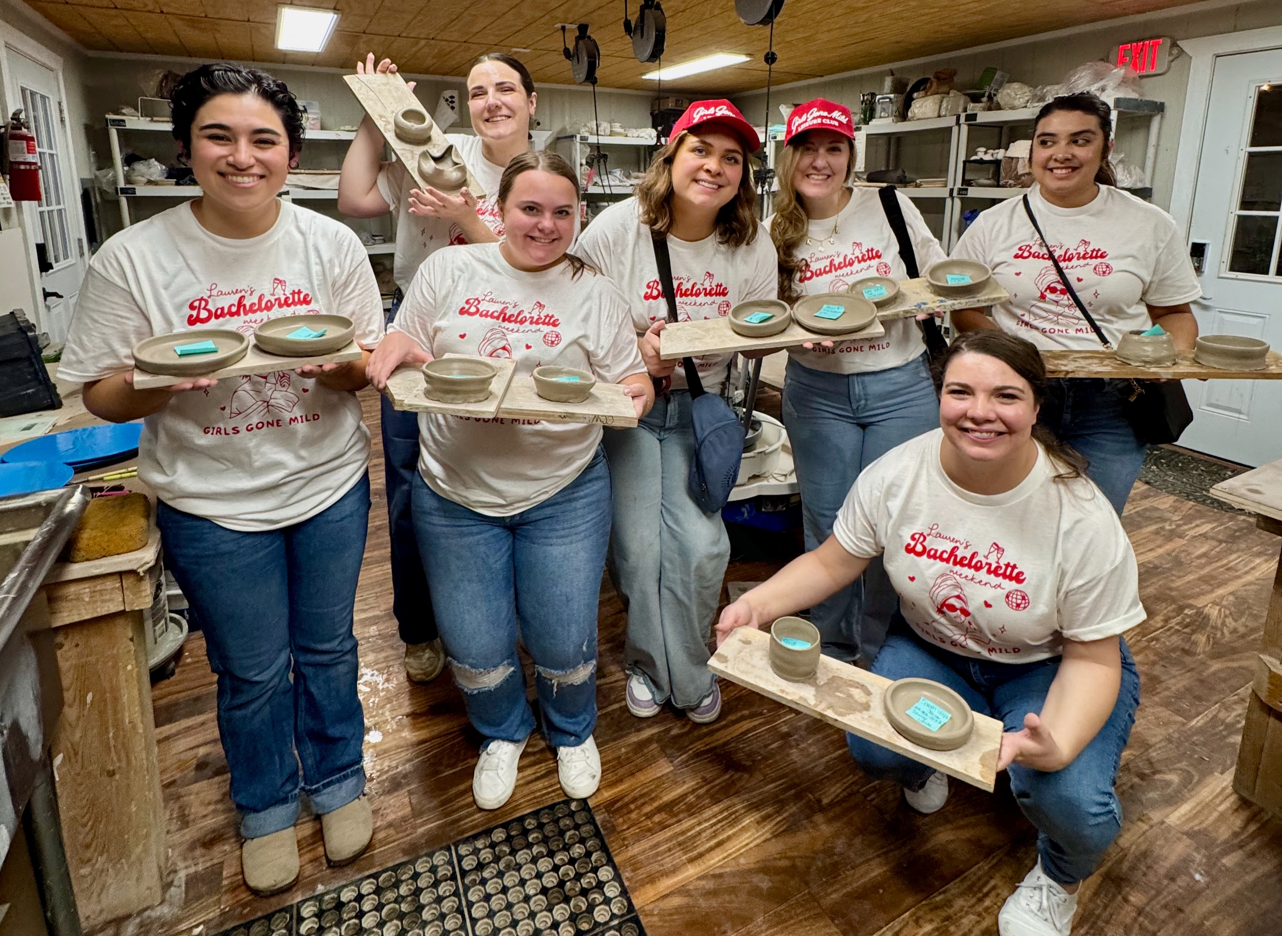 Parties: Pottery Wheel  Bachelorette Parties